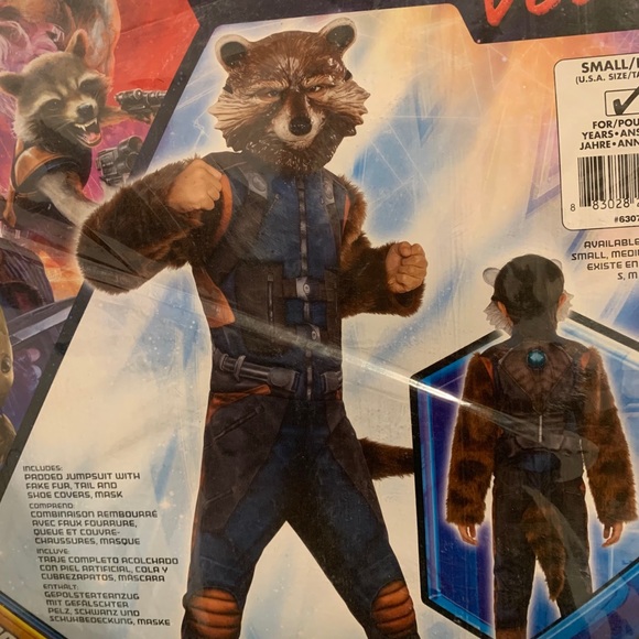 Child costume rocket raccoon